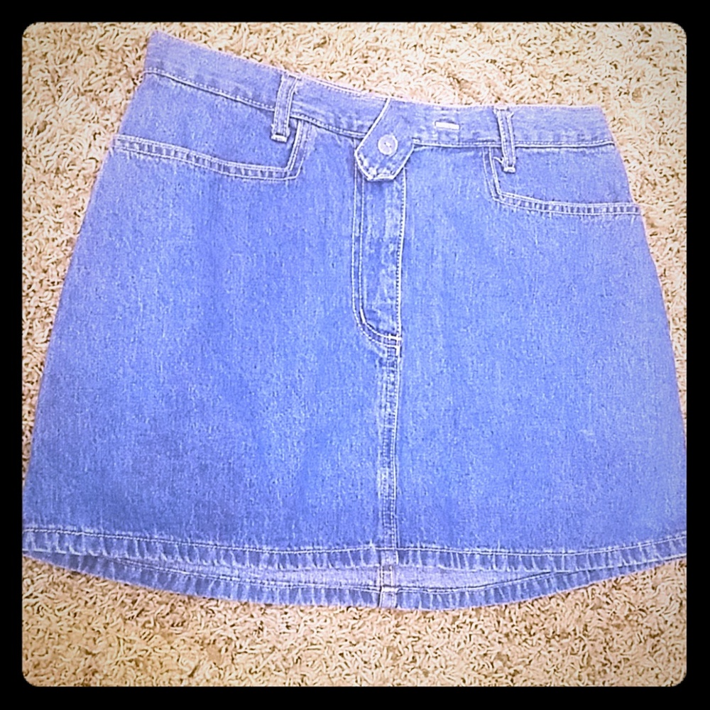 Jean skirt